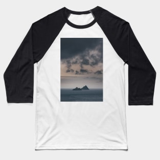 Skellig Islands Baseball T-Shirt